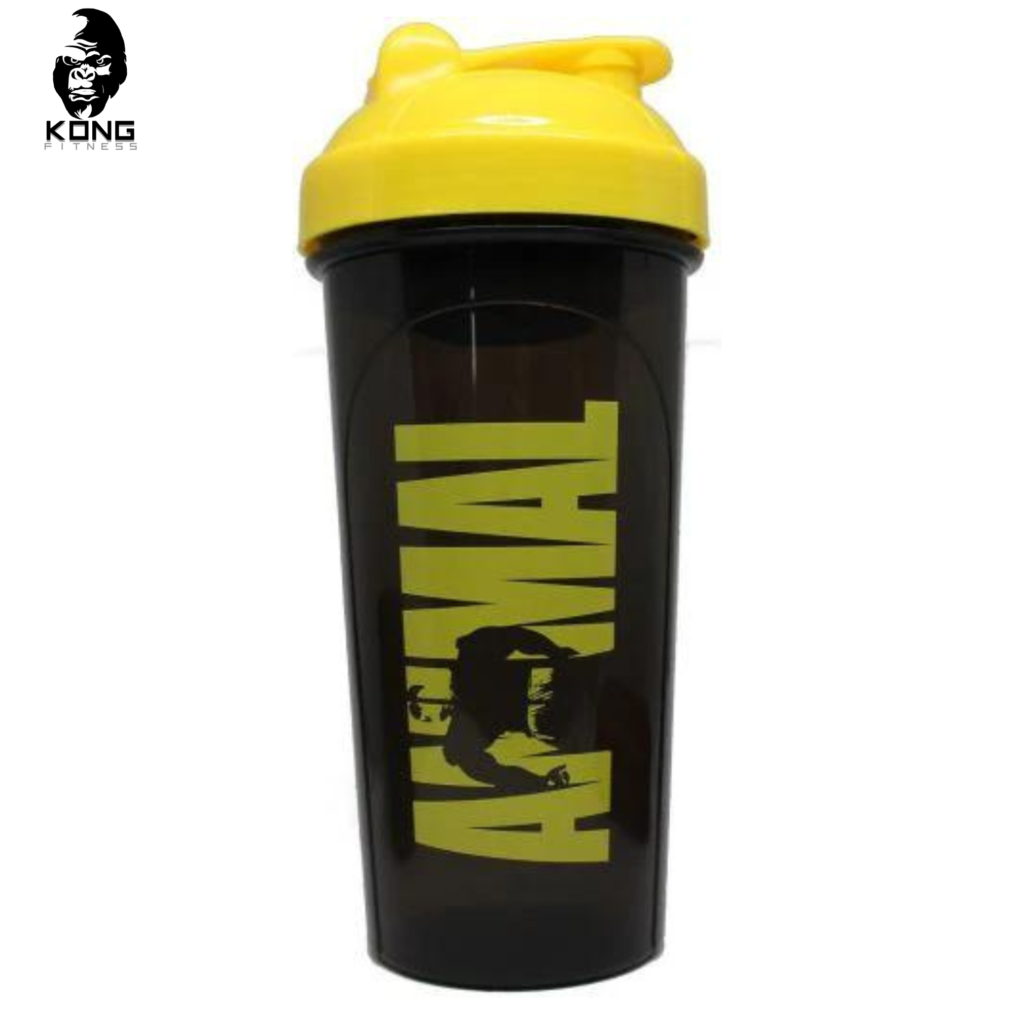 SHAKER UNI ANIMAL SPORT SHAKER YELLOW LOGO 27 OZ
