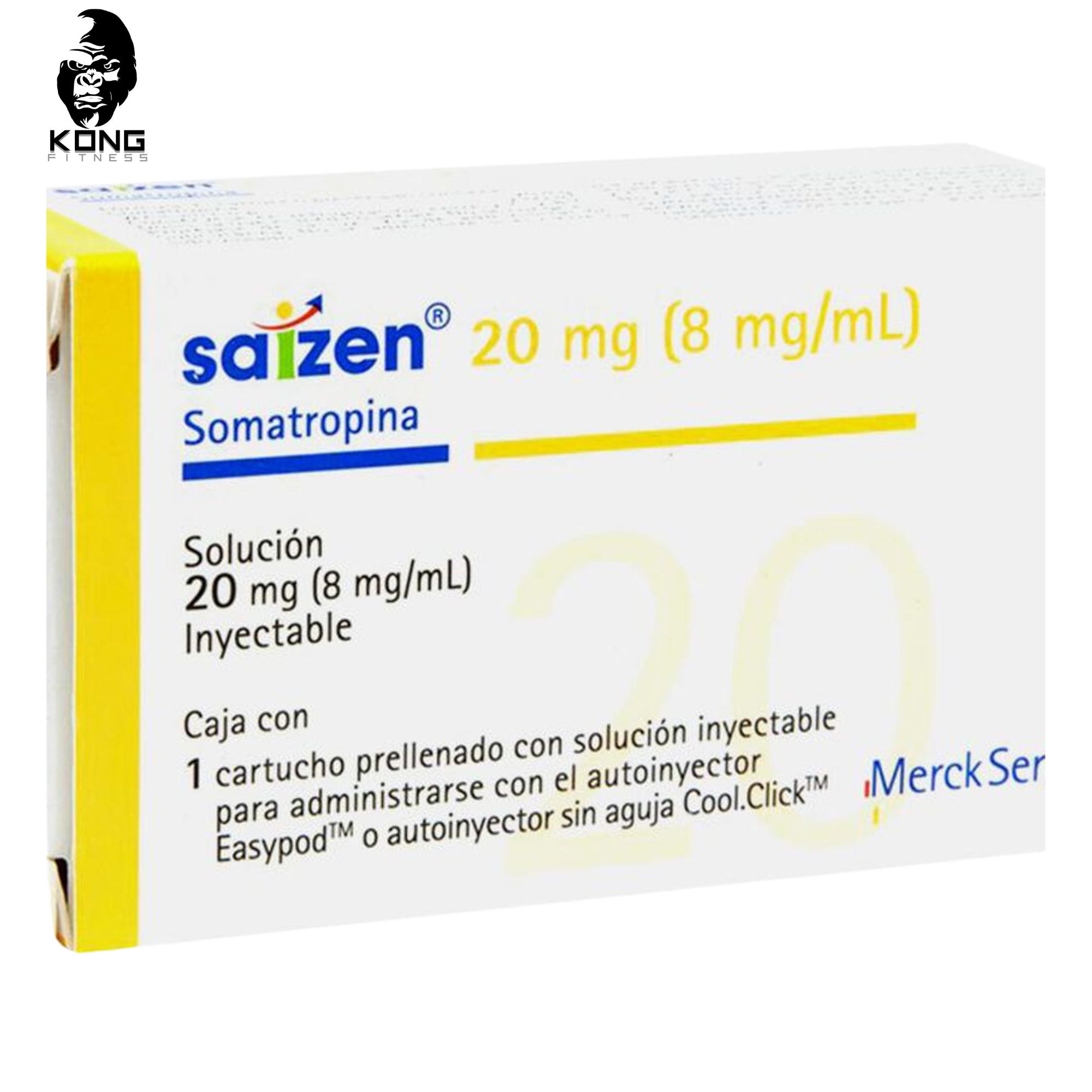 SAIZEN SOMATROPINA 20 MG VIAL