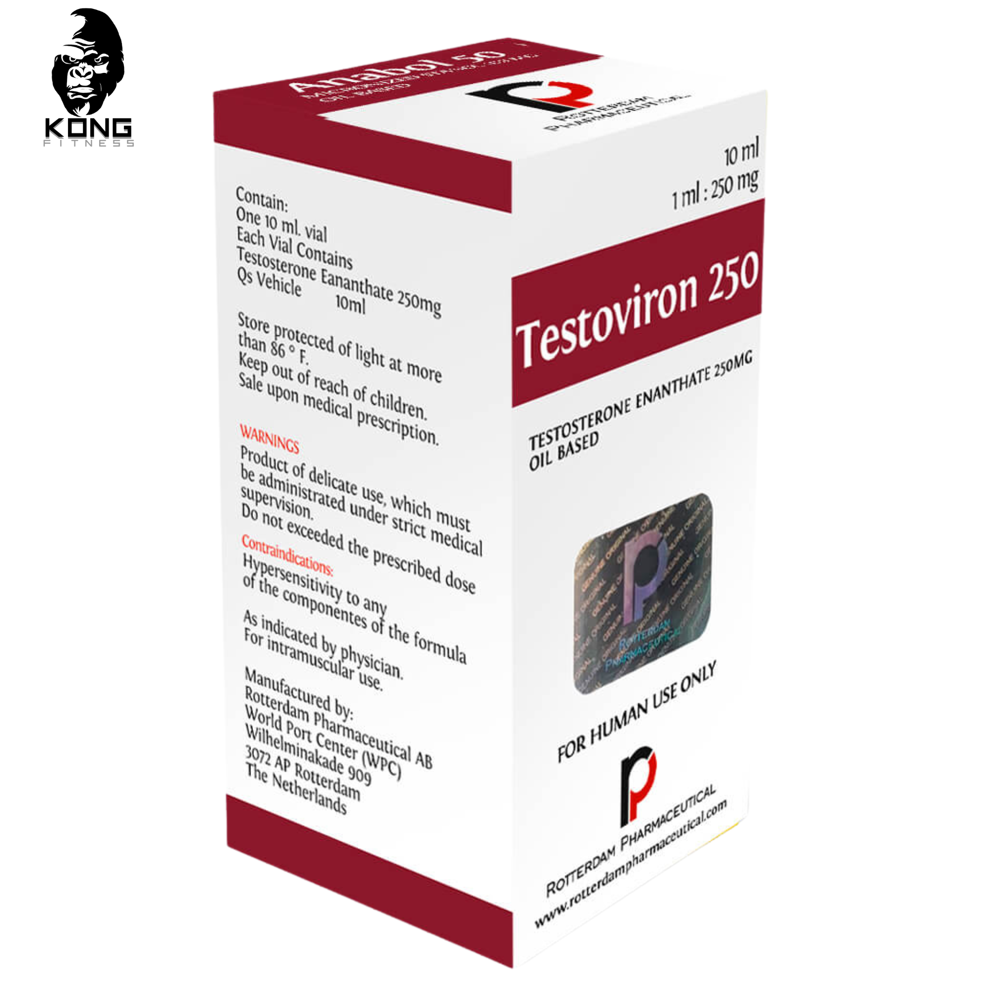 ROTTERDAM TESTOVIRON 250MG 10 ML
