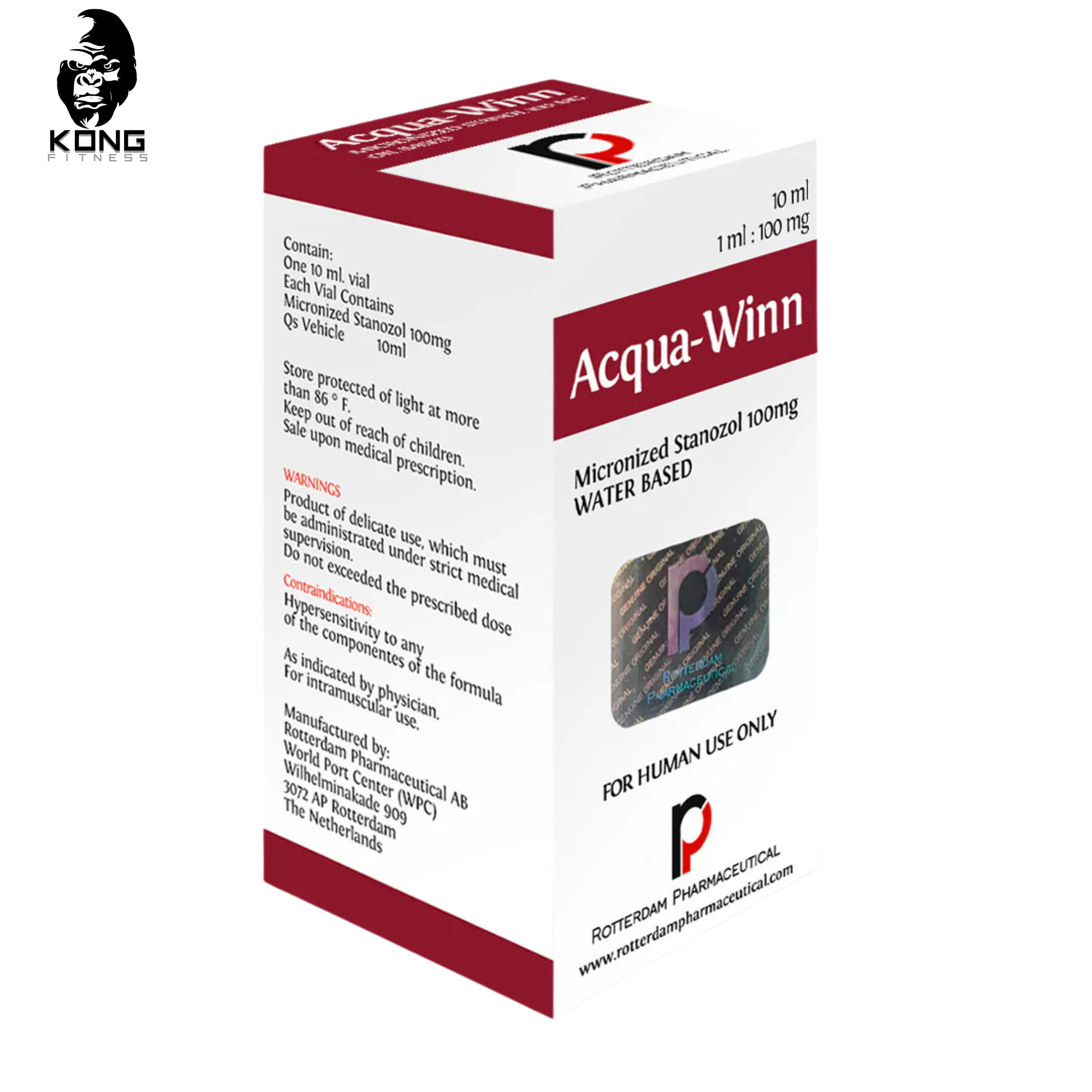 ROTTERDAM AQCUA WINN 100 MG 10 ML VIAL