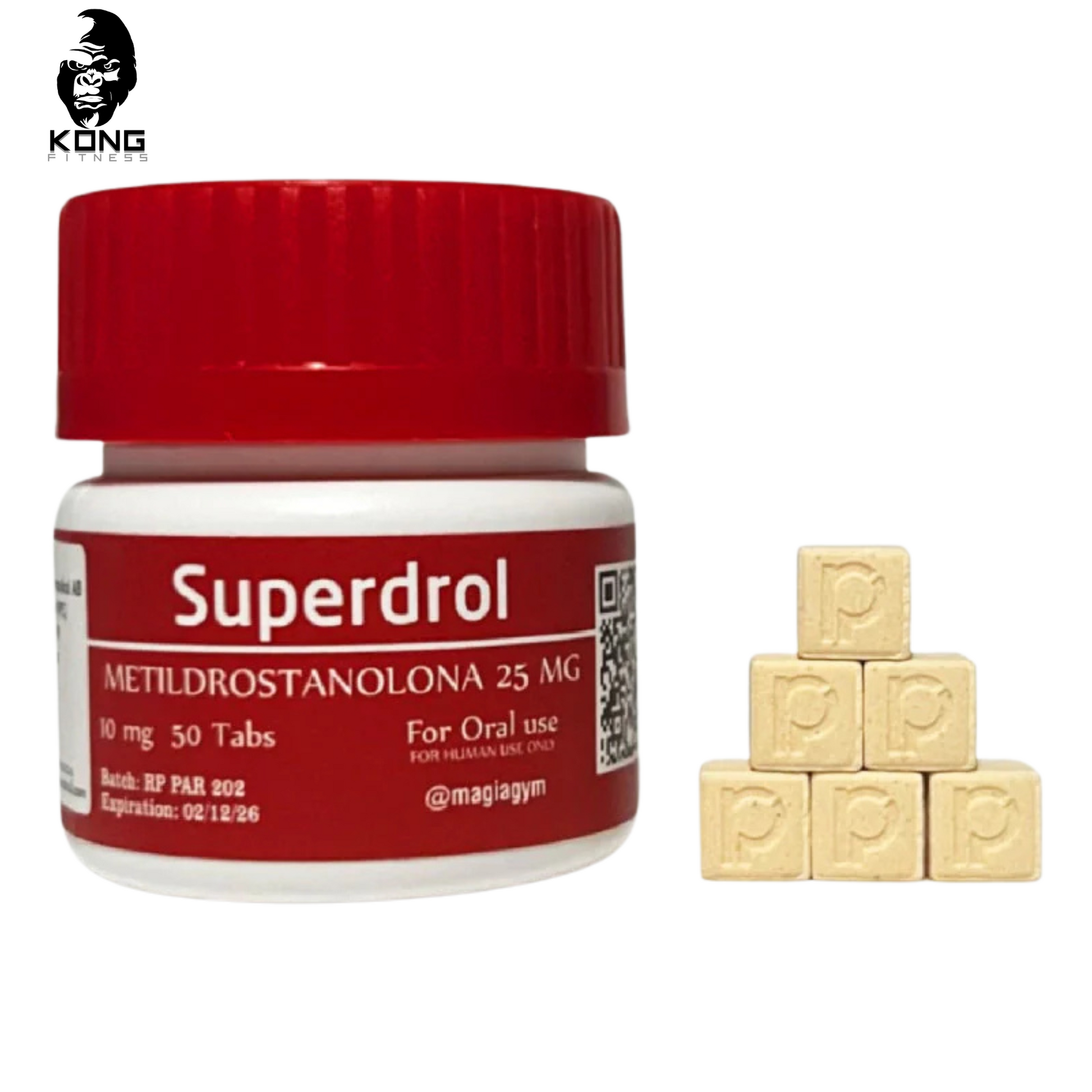ROTTERDAM SUPERDROL METILDROSTANOLONA 25 MG 50 TAB
