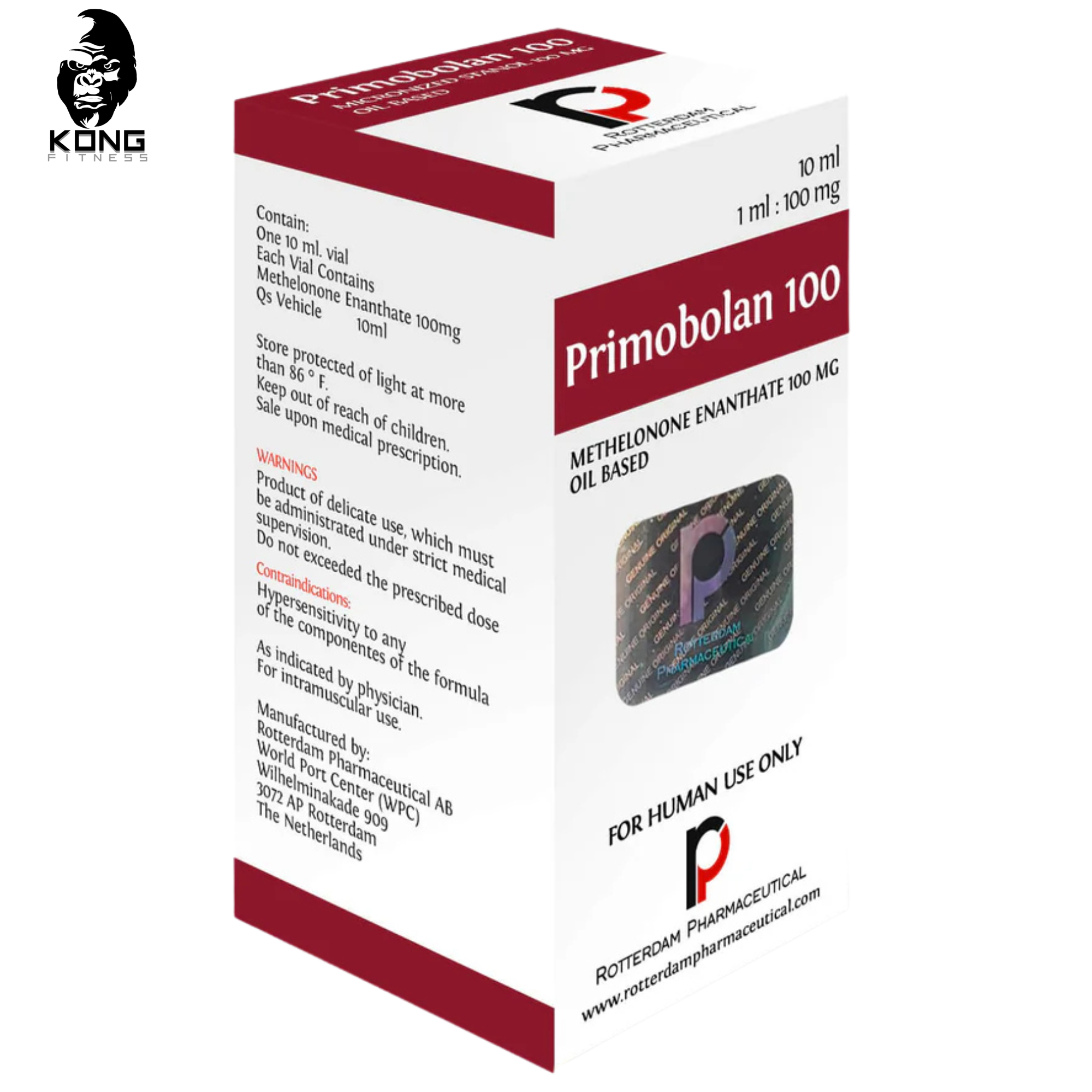 ROTTERDAM PRIMOBOLAN 100 METHELONONE 10 ML VIAL