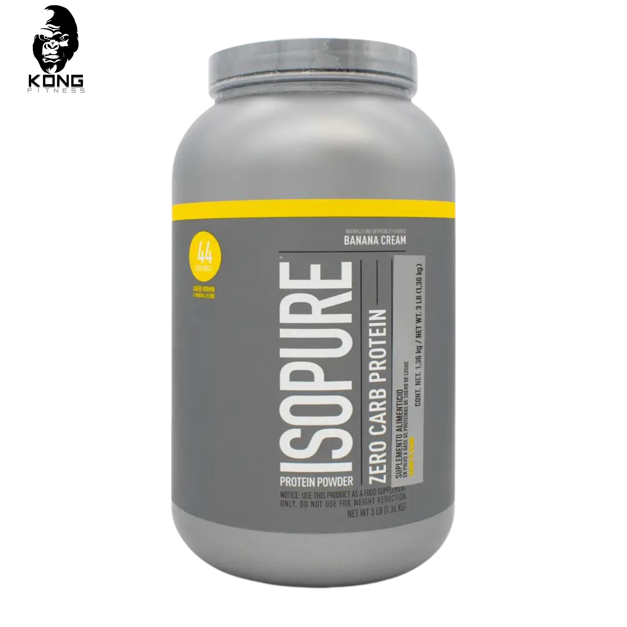 NB ISOPURE ZERO CARB 3 LB